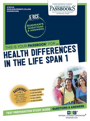cover image of Health Differences Across the Life Span 1